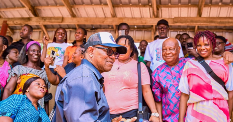 …Pays surprise visits to INEC centres
Labour Party presidential candidate in the 2023 general elect...