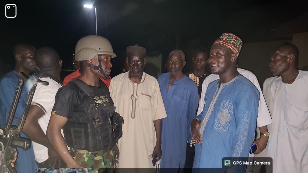 Troops killed one terrorist, recovered weapons and motorcycles, and safely rescued the abducted Far...