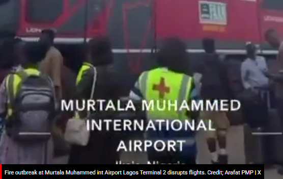 The Federal Airports Authority of Nigeria (FAAN) has confirmed a fire incident at Terminal 2 of the...