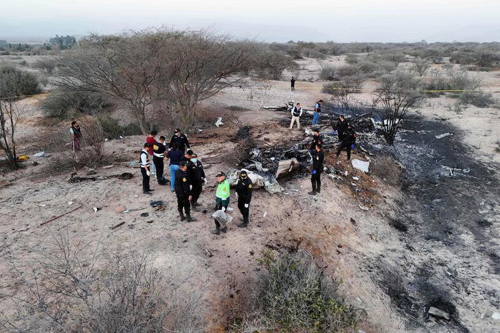 A small plane carrying foreign tourists to view Peru’s famed Nazca Lines archaeological site crashed...