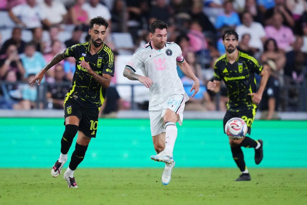 Lionel Messi returned to Major League Soccer action after World Cup duty on Saturday, coming on in t...