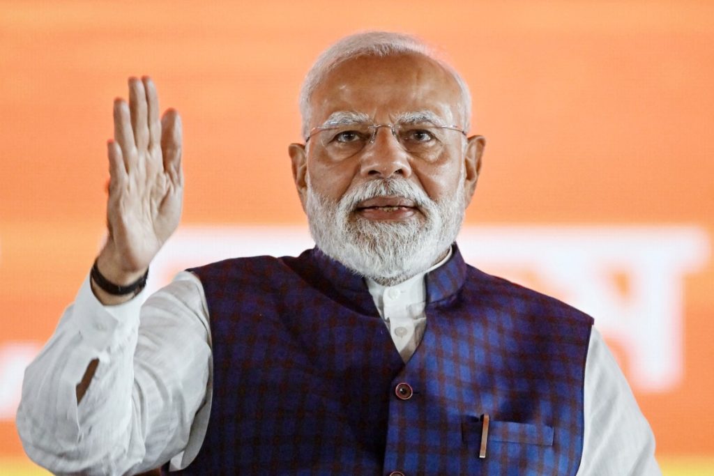 Indian Prime Minister Narendra Modi said he wanted to “forgive” protesters who abused him during rec...