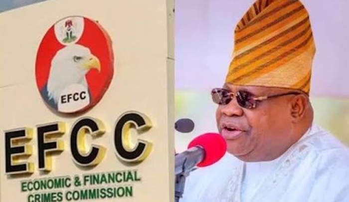 EFCC says it froze Osun State's accounts after detecting suspicious transfers during an ongoing inv...