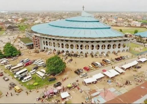 The ongoing annual convention at The Apostolic Church Nigeria National Headquarters, Ketu, Lagos, ha...