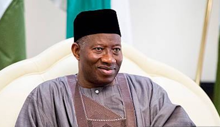 PDP faction submits Goodluck Jonathan’s presidential candidacy to INEC, insisting it remains the par...