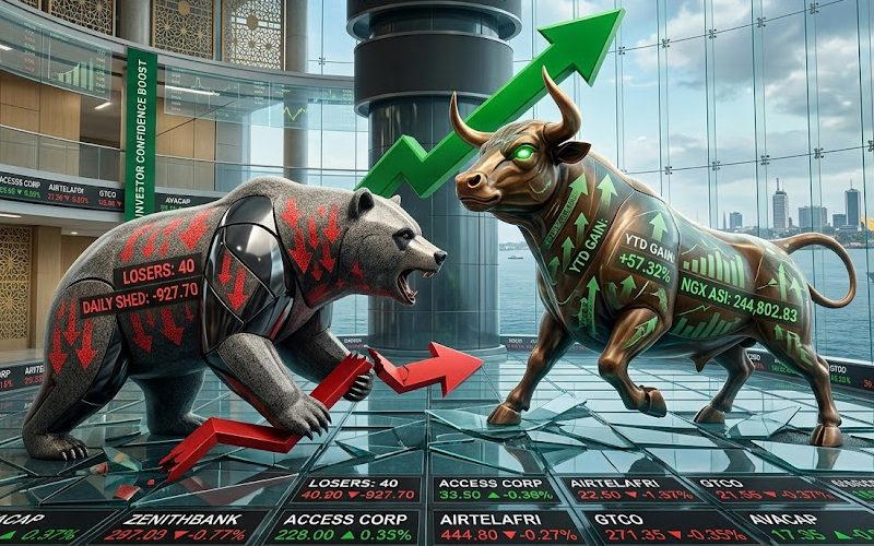 The stock market closed on a negative note on Tuesday, reversing the gains recorded in the previous...