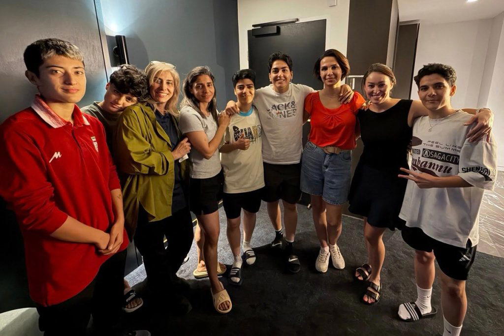 Two former Iranian women footballers said Thursday they were “proud” to have been granted Australian...