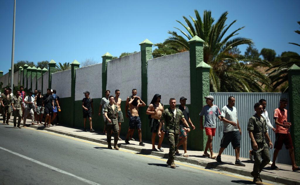 Witnesses and experts have suggested to AFP that an easing of controls by Morocco in the border area...