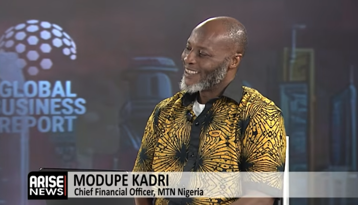 MTN Nigeria CFO Modupe Kadri says the company has invested ₦1.6 trillion since January 2025 to stren...