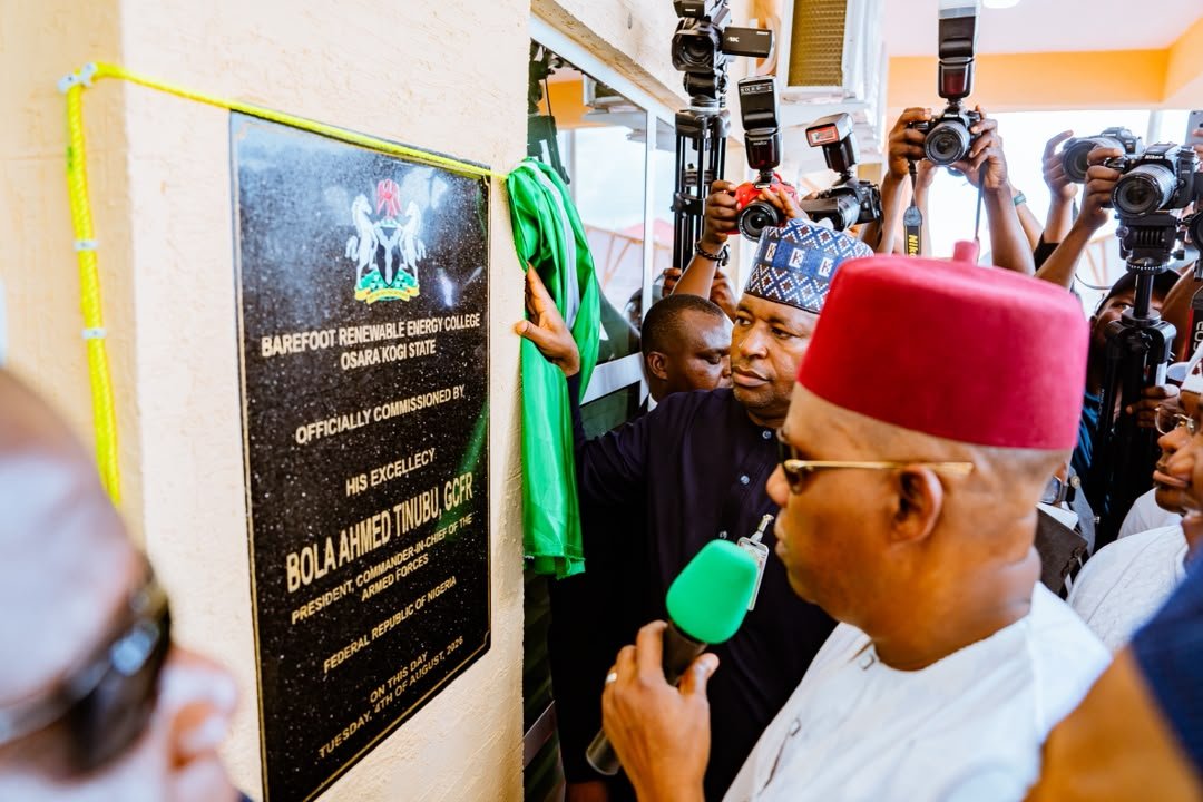 President Tinubu inaugurates Africa’s first renewable energy college in Kogi to boost technical skil...