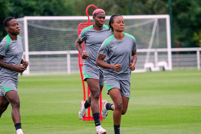 Nigeria’s Super Falcons will be without defenders Oluwatosin Demehin and midfielder Jennifer Echegin...
