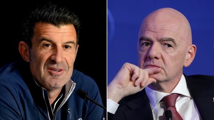 Luís Figo has urged Gianni Infantino to resign, as UEFA and football associations intensify oppositi...