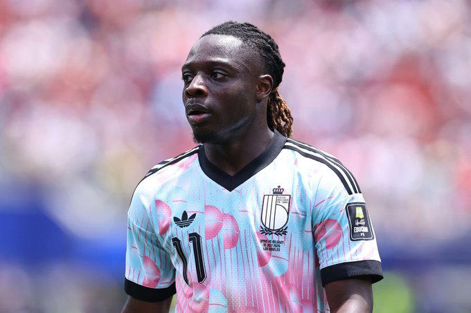 Belgium winger Jeremy Doku has disclosed that he coughed blood and suffered severe chest pain during...