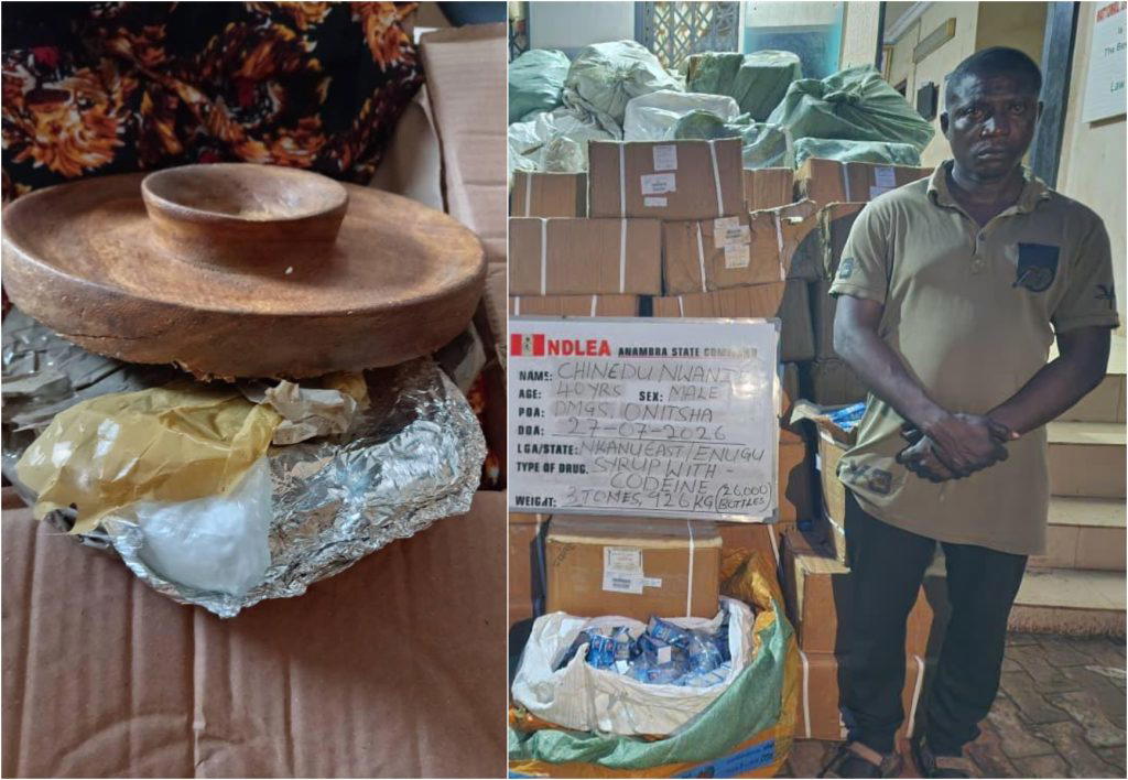 By: Kingsley Omonobi
Operatives of the National Drug Law Enforcement Agency (NDLEA) have intercepte...
