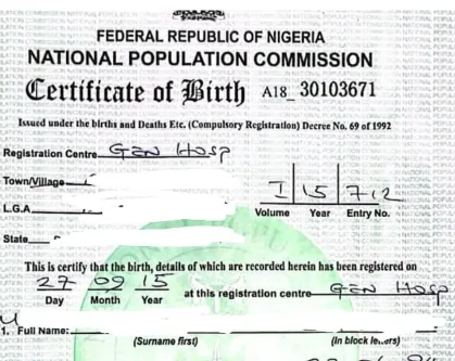 The Federal Government has launched a new digital platform that allows Nigerians to register births...