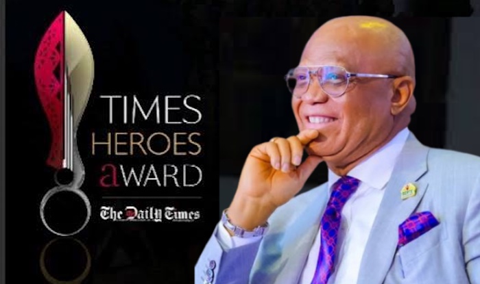 Umo Eno tops public vote as Daily Times unveils winners of its centenary Nigeria Heroes Awards natio...