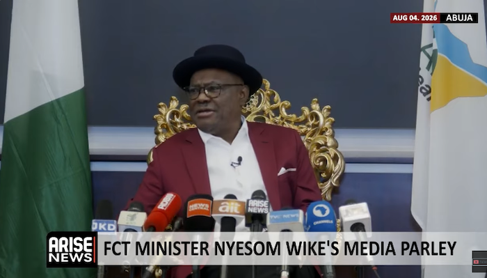Wike says judges’ residences are public buildings built by the FCDA following President Tinubu’s dir...