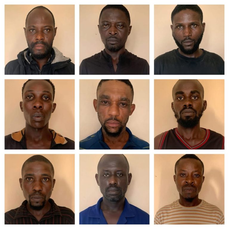 The Federal High Court sitting in Uyo has convicted and sentenced nine out of 19 persons arrested by...