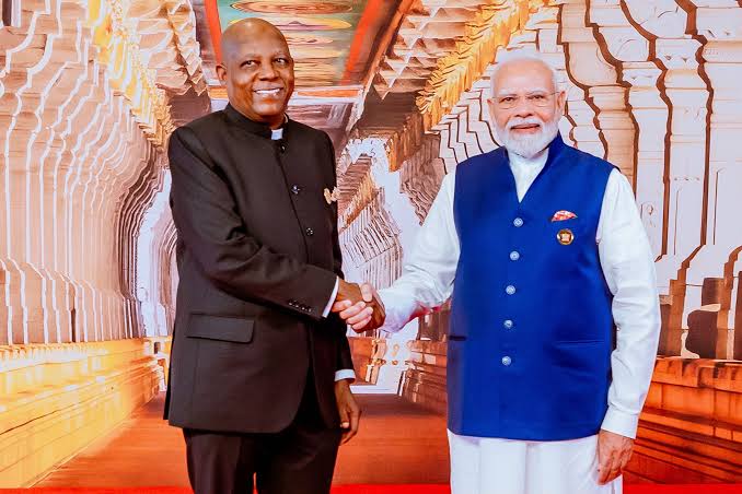 • PM seeks renewed crude purchases •Countries expand cooperation in defence, pharmaceuticals, digit...