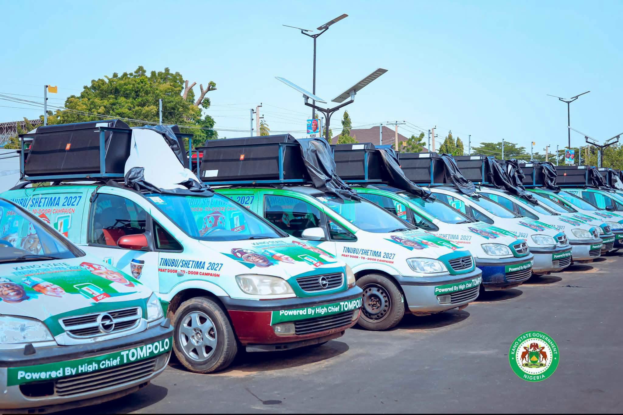 Tompolo has donated 50 vehicles to Tinubu’s Door-to-Door Movement in Kano to support grassroots mobi...