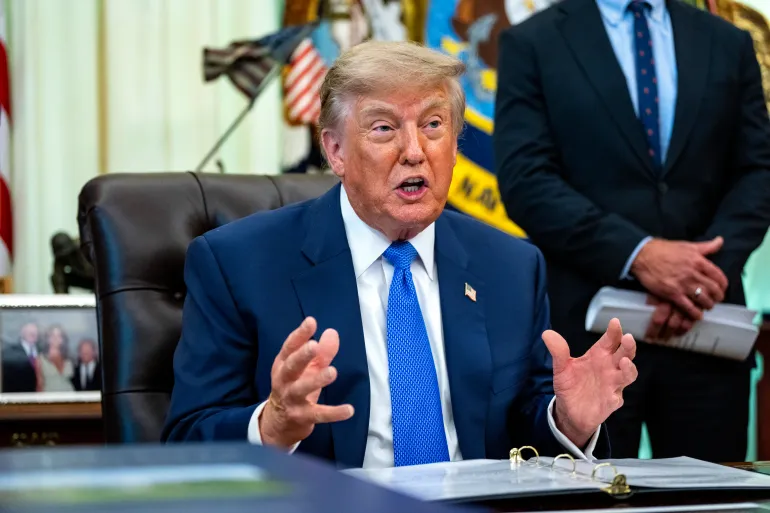Donald Trump confirms dinner with Anthropic CEO Dario Amodei while rejecting calls to slow AI develo...