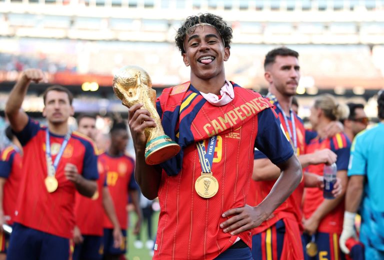 *Names Real Madrid’s Kylian Mbappe as main rival for the title Barcelona forward, Lamine Yamal,  bel...