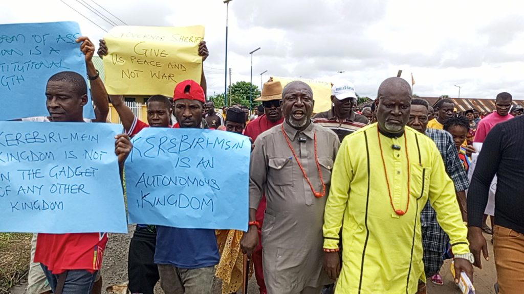 By Chancel Bomadi Sunday

BOMADI — Chiefs, women and youths of Kerebiri-Mein Kingdom in Bomadi Local...