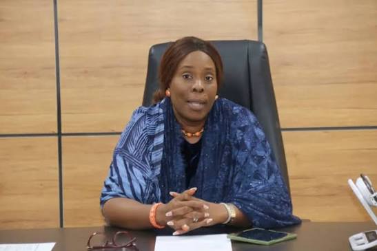 Oluchi Chibuzor The Lagos State Commissioner for Commerce, Cooperatives, Trade and Investment, Folas...