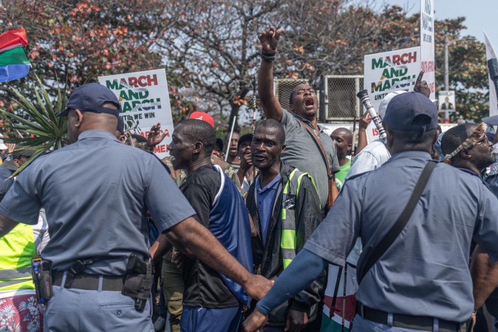 A South African and his two sons, one a police officer, appeared before a Cape Town magistrate last...
