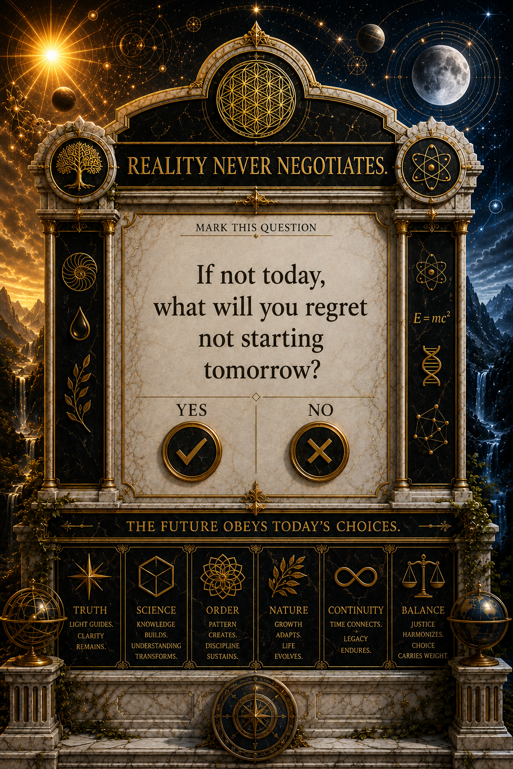 What is stopping you from becoming the person you want to be?
Every future is built by today's decis...