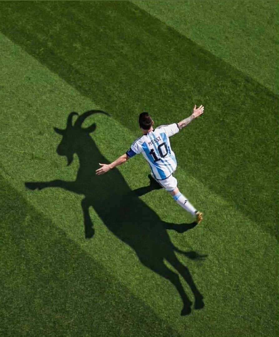 He did it again....THE GOAT 🎉
