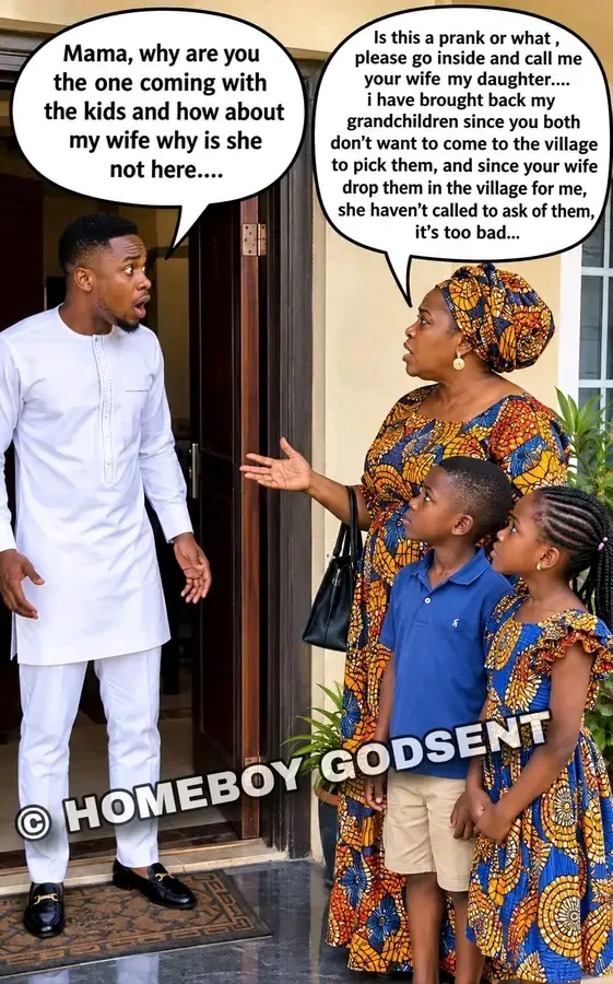 “Where is my wife?” Omo, trouble don land 😂