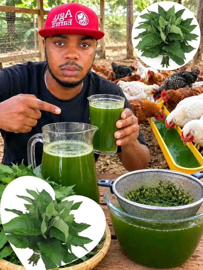 If Your Birds Fall Sick Easily, Here’s What I Use 👇
Bitterleaf is one of the natural ingredients I...