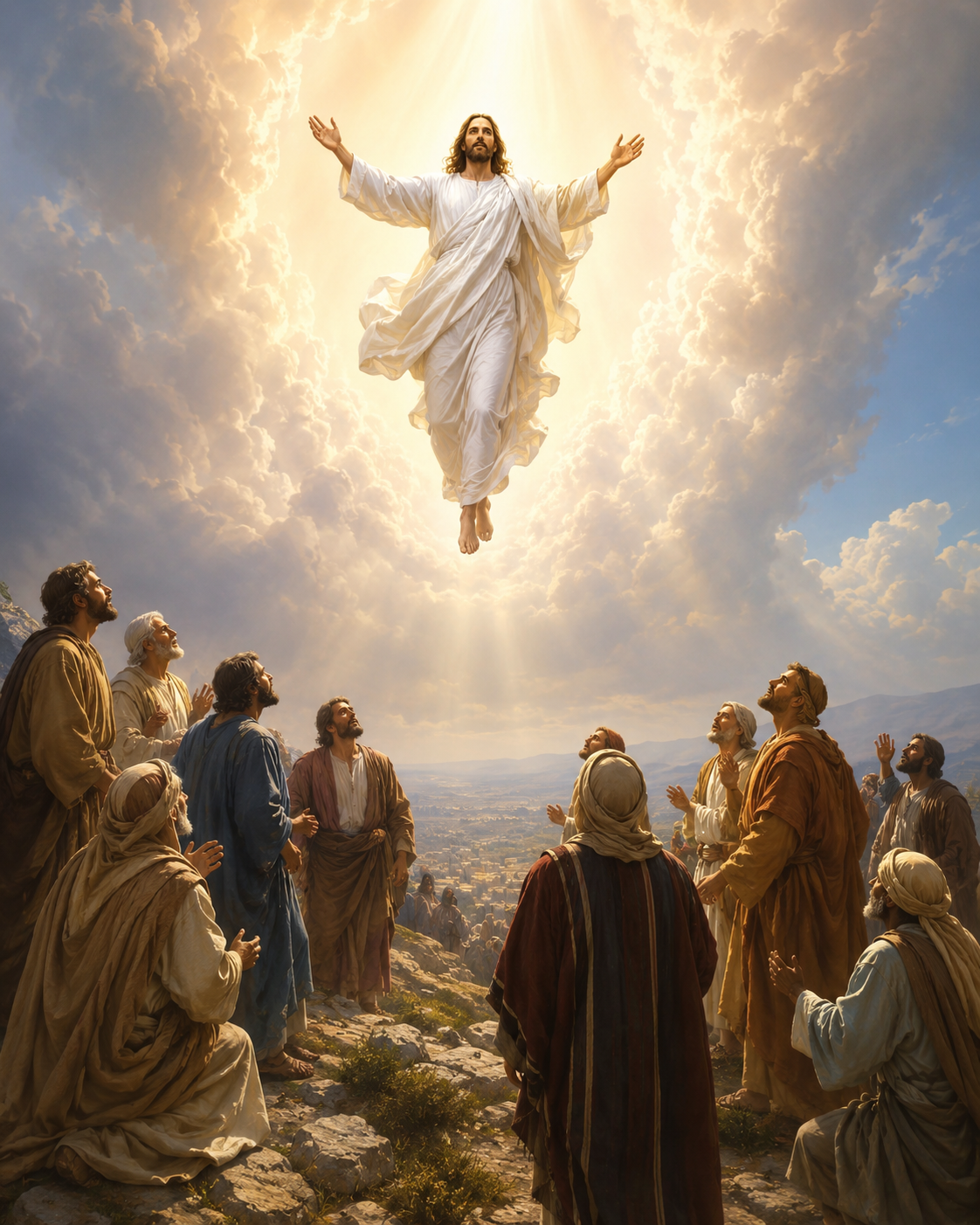 Today we celebrate the ascension of  our Lord Jesus Christ