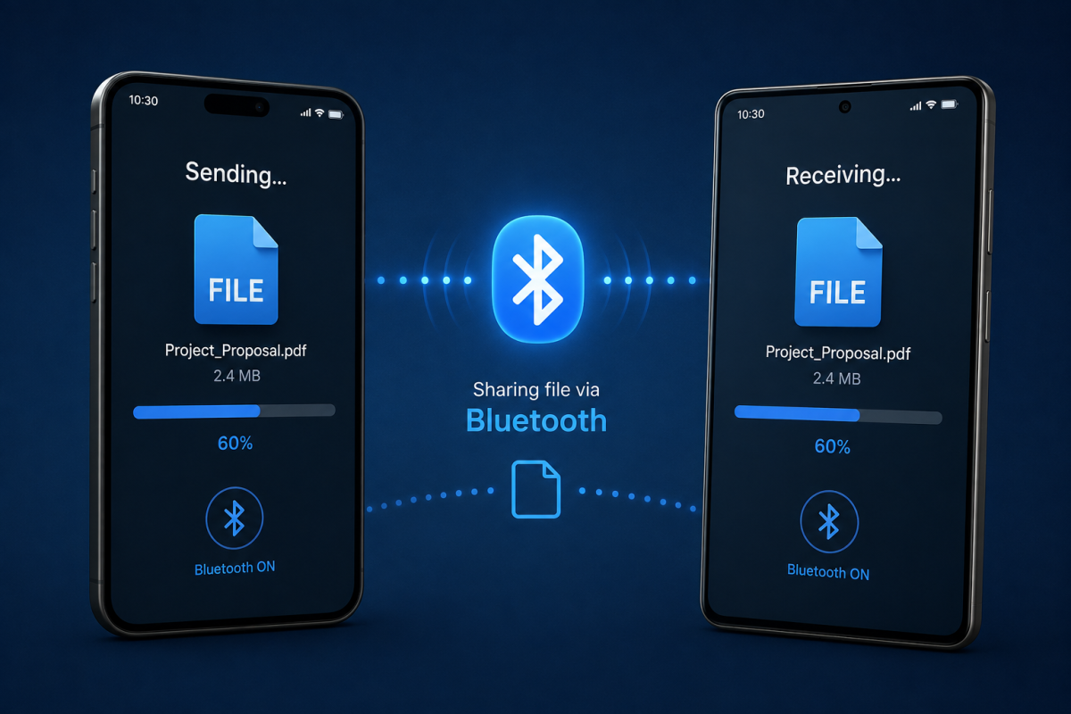 If you want to learn patience, use Bluetooth to transfer a video of 3gb size.