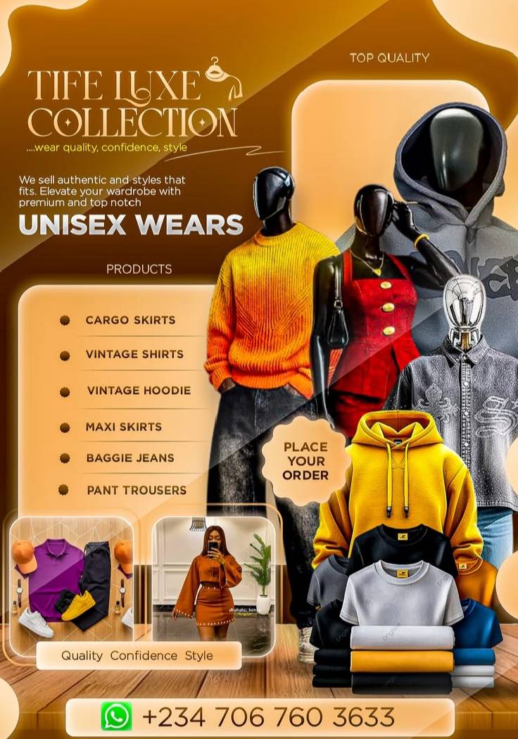 ✨ New Design Alert! ✨
Created this premium fashion flyer for Tife Luxe Collection to showcase the...