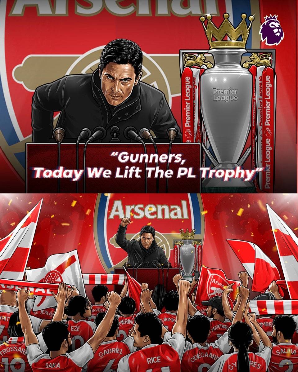 Today is the day ๐๐
@Arsenal