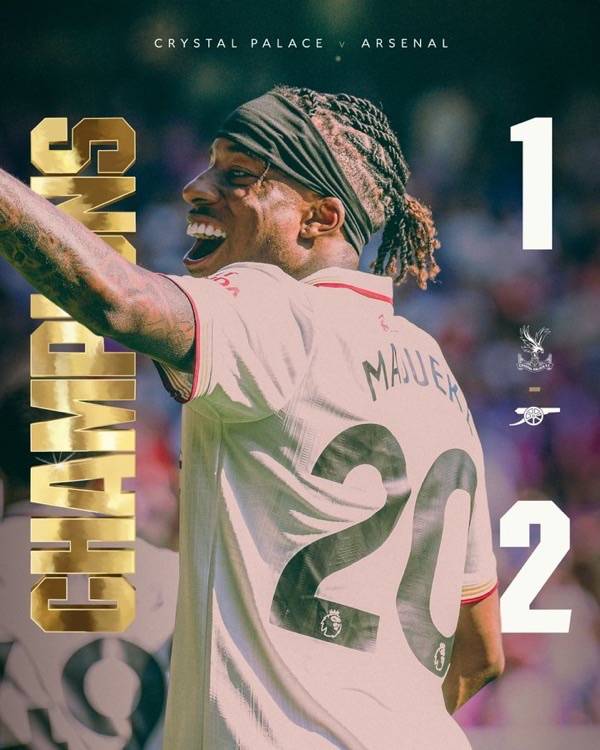 PREMIER LEAGUE CHAMPIONS FINALLY!!!!!