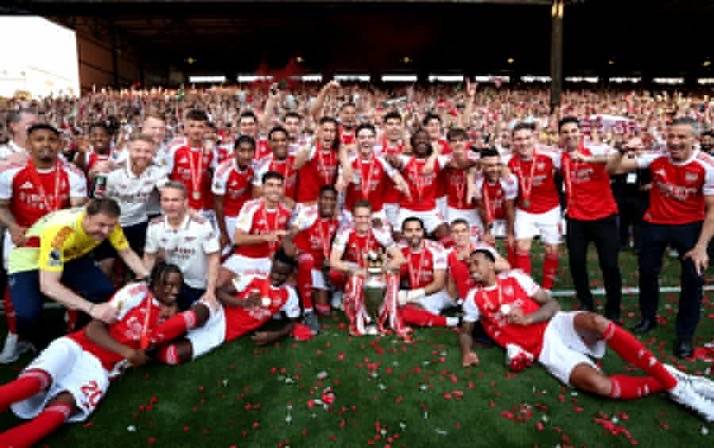 Arsenal in the Premier League this season:
๐ฅ Most points (85)
๐ฅ Most wins (26)
๐ฅ Most goal diff...