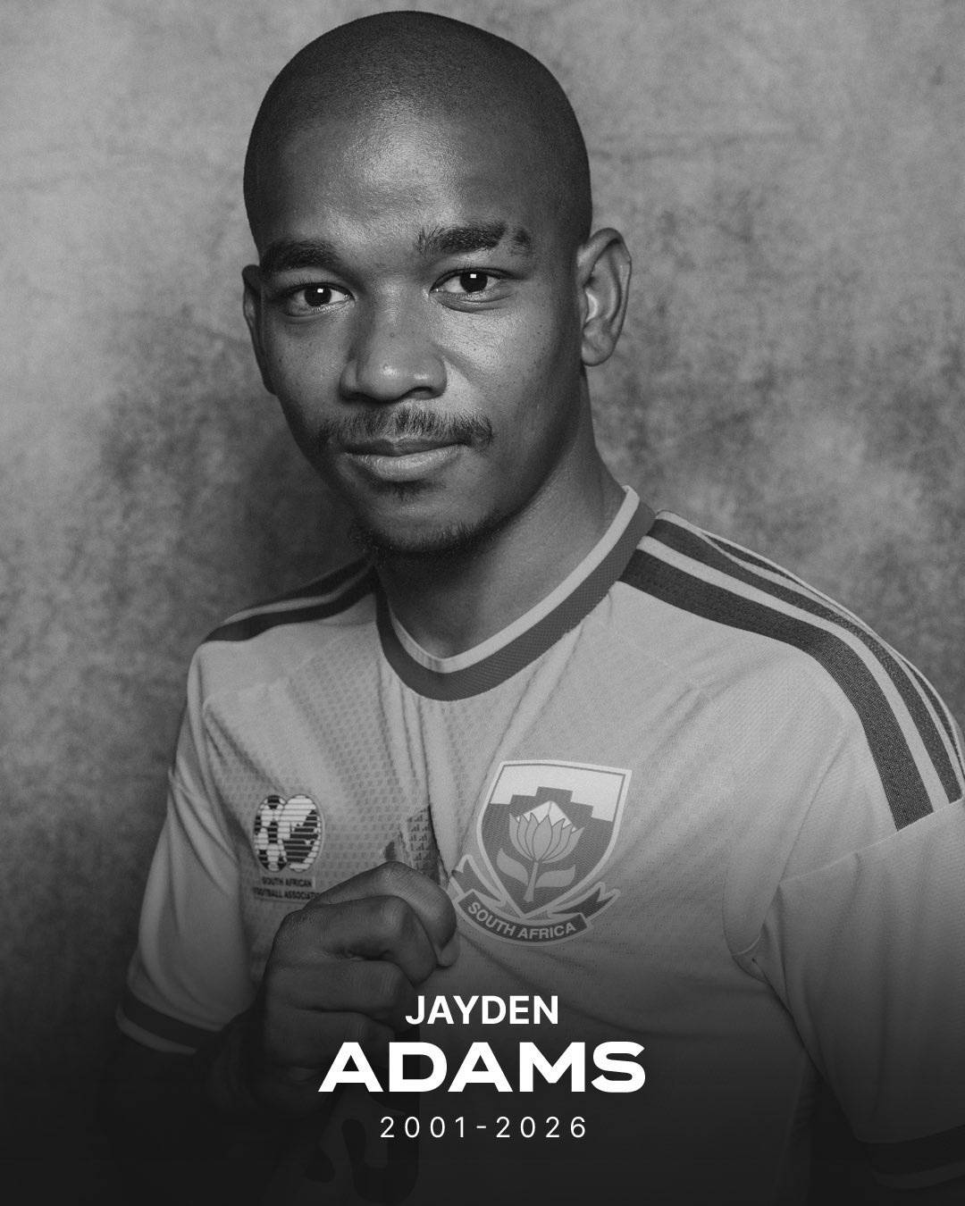 R.I.P. Jayden Adams
My condolences 💐 😔
•
#JaydenAdams #BafanaBafana #SouthAfrica #Sundowns