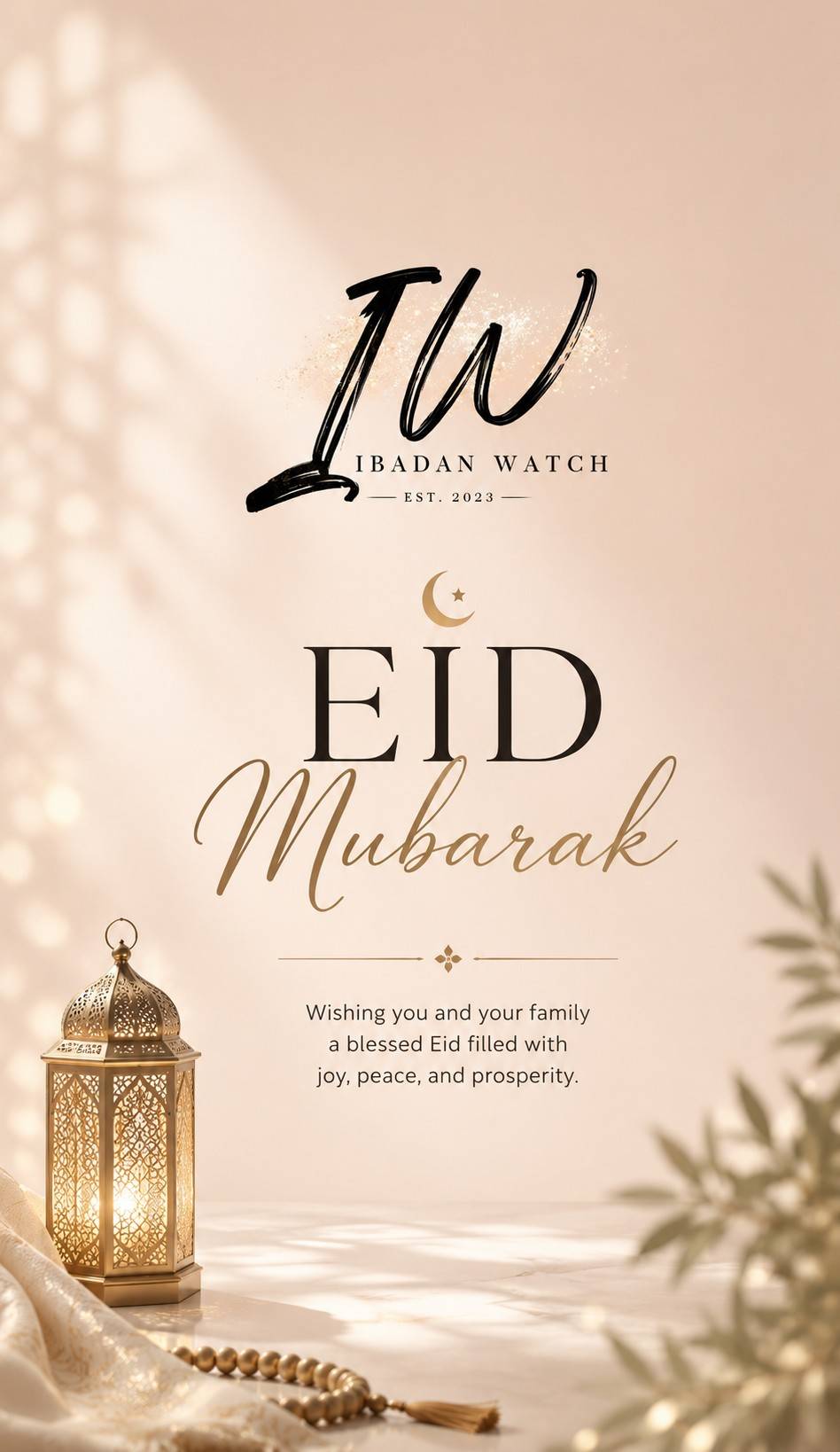 Eid Mubarak from Ibadan Watch.๐
As we celebrate this season of faith, reflection, and gratitude, m...