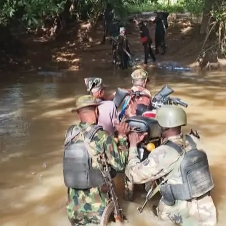 Soldiers Kill Two Terrorists, Rescue Three Kidnap Victims in Benue
Troops of Operation WHIRL STROKE...