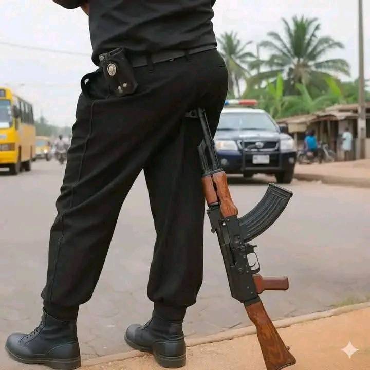 On my way to church I see this our security are really doing a great job ๐ I need to join the polic...