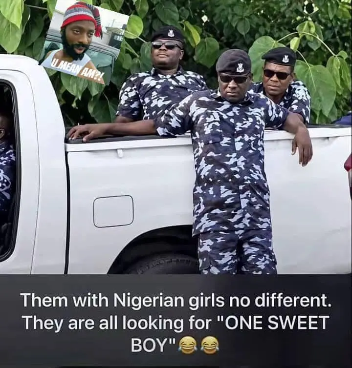 Once you join police work for Nigeria ๐ you are one of our problems in this country