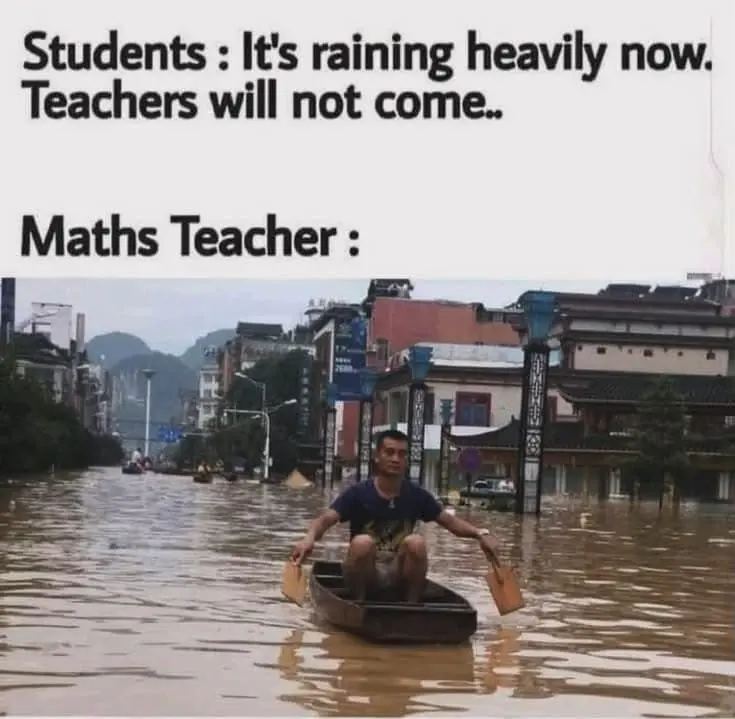 Maths teachers don't joke with subject always mean 🙆😎