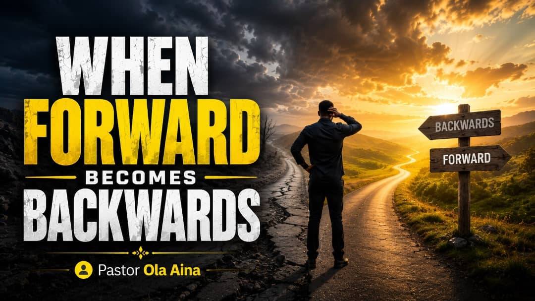 Not every forward movement is a destiny movement. One of the greatest tragedies in life is when you...