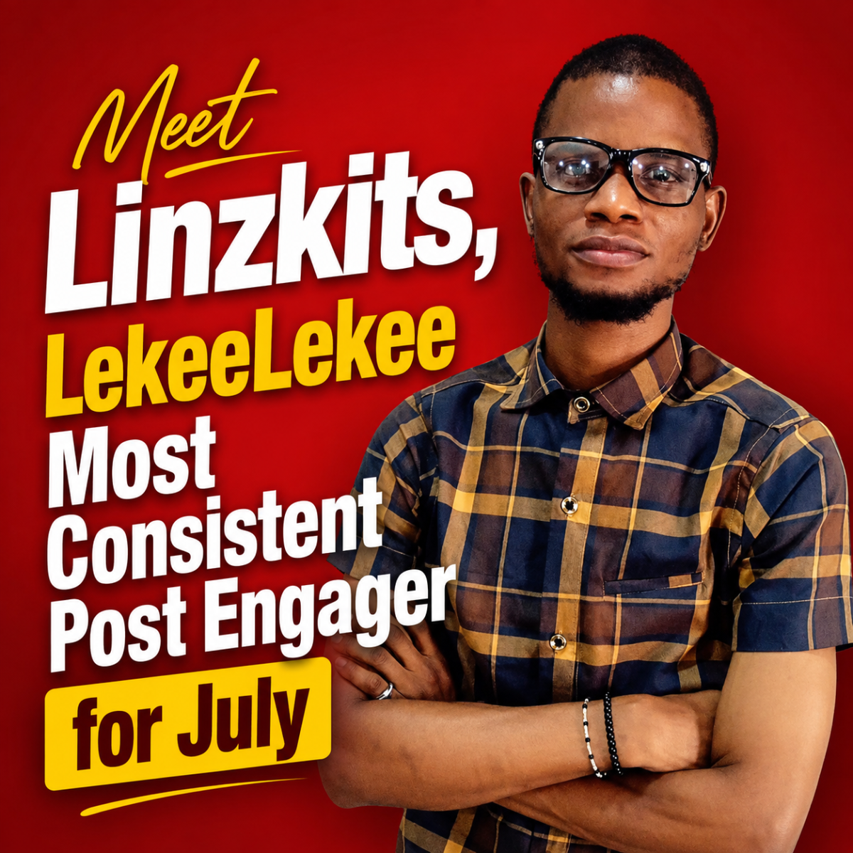 Huge shoutout to @Linzkits001 for his outstanding consistency in engaging with people’s posts on Lek...