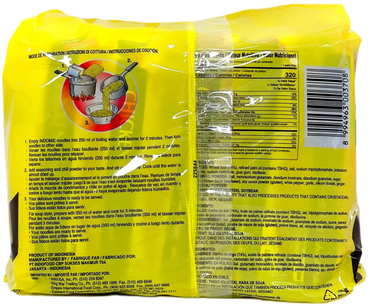 To know if someone is truly Nigerian, ask them what is written on the back of an Indomie pack.
If...