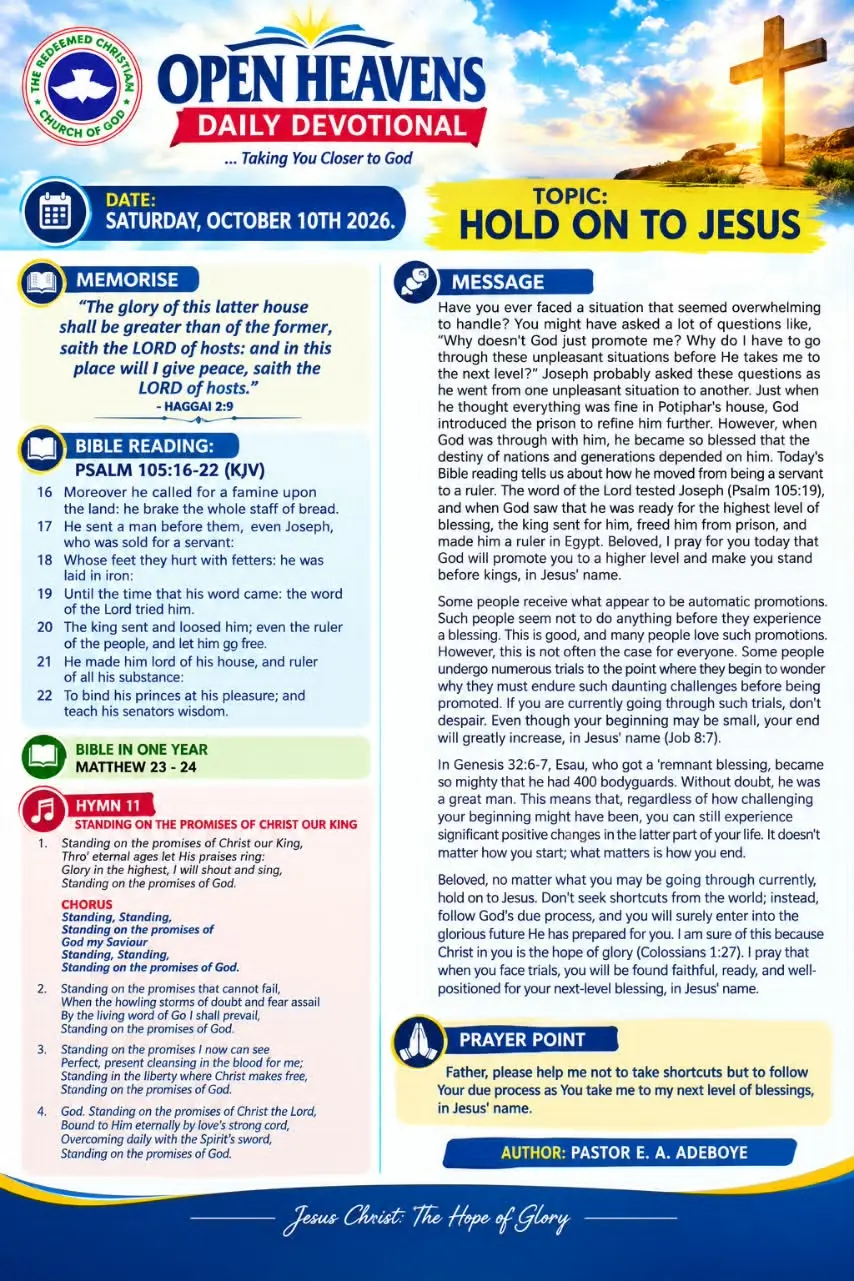 Good morning with the Word of God