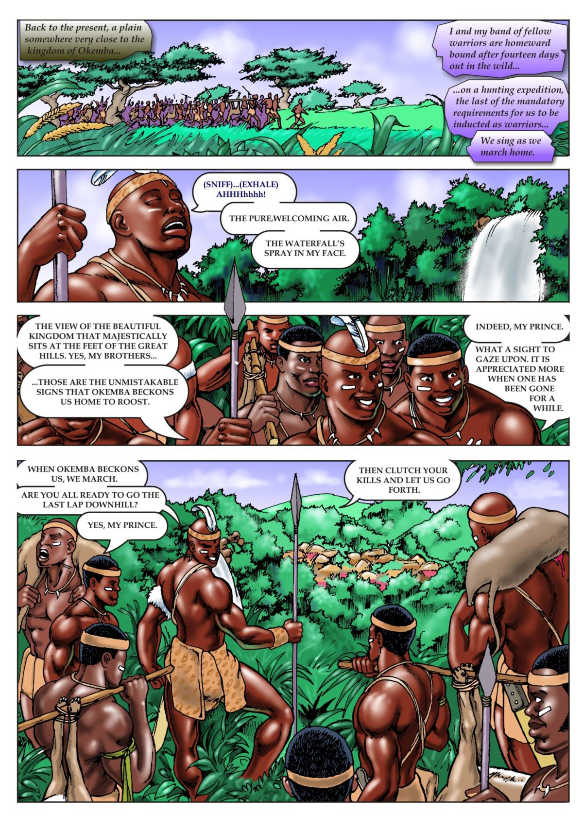 A peep of OBIDIKE Part 1: Full Digital Comic
Available for purchase and Download to your smart devic...